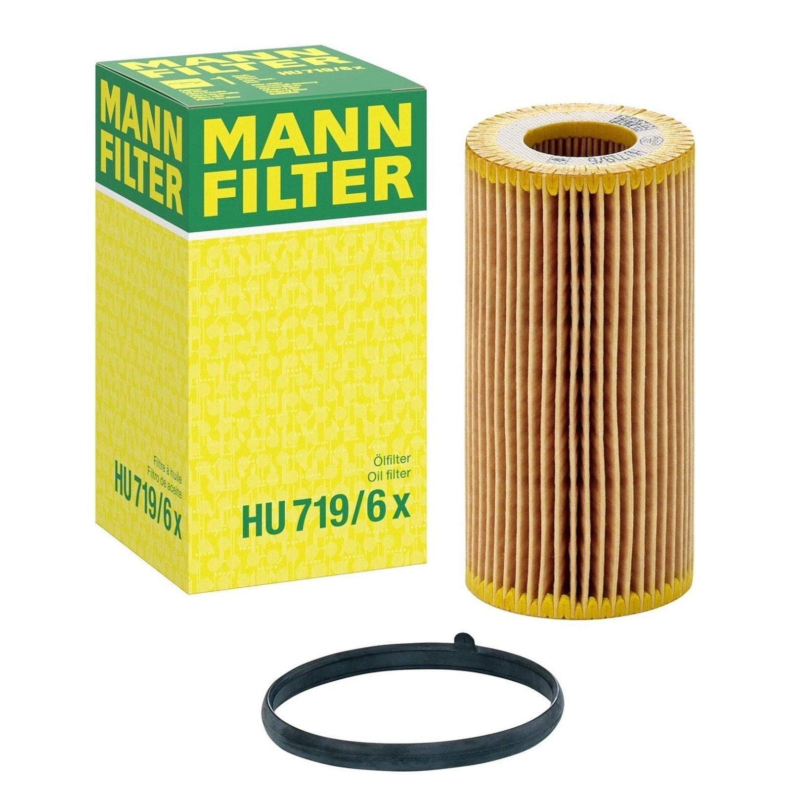 Mann Filter Hu 719/6 X Cartridge Oil Filter For Audi Rs3 Tt Quattro Tt Rs Quattr
